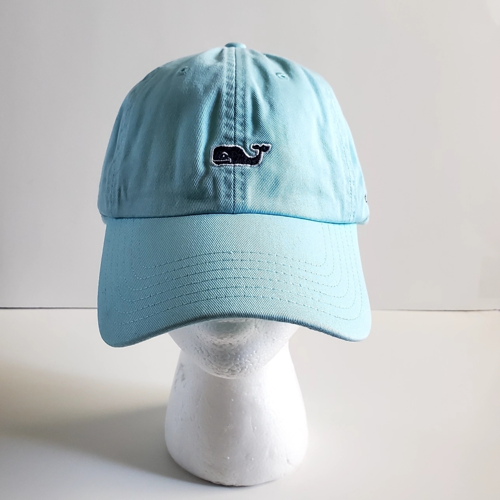 Vineyard Vines Light Blue Cap Logo Texas